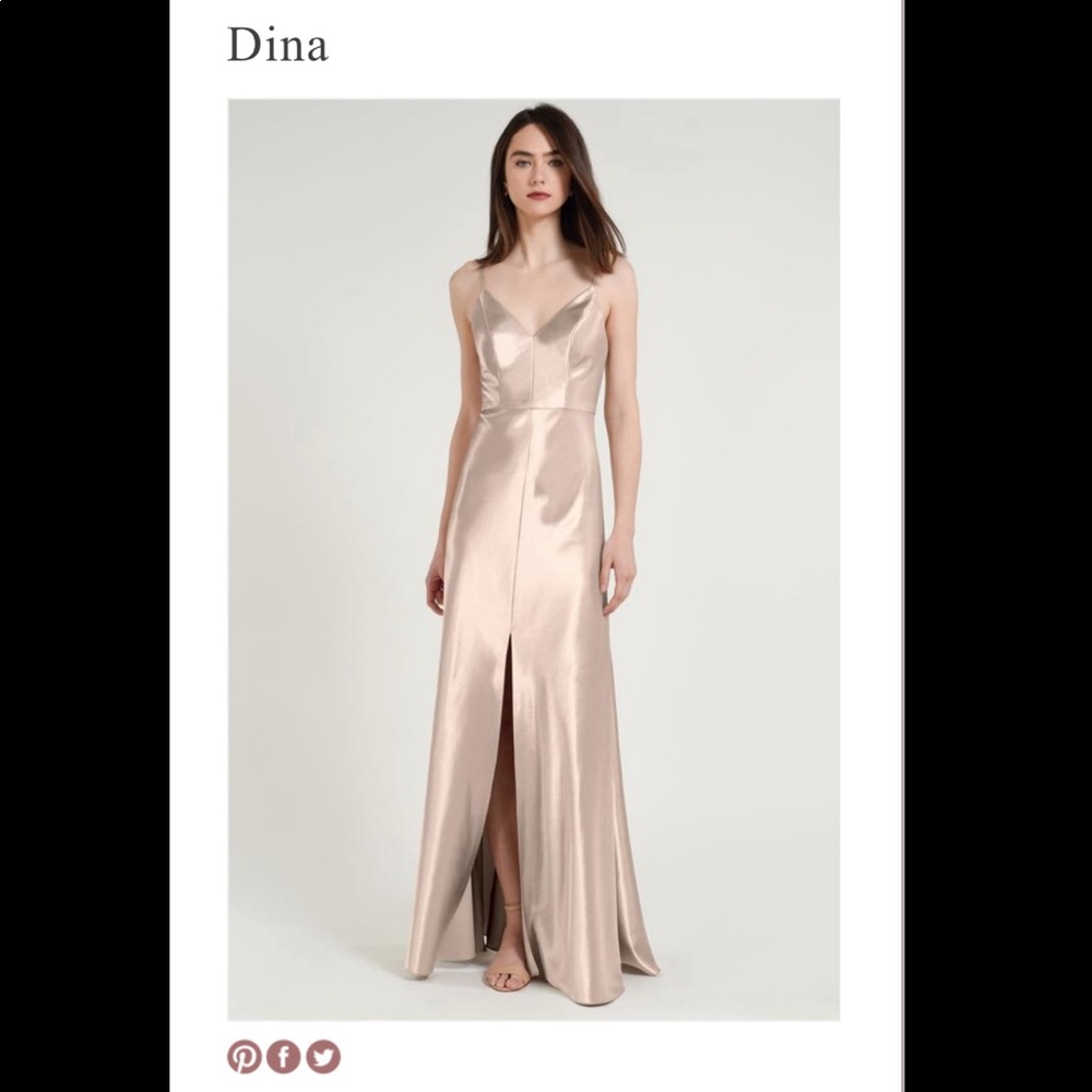 Jenny Yoo Dina Dress in Petal